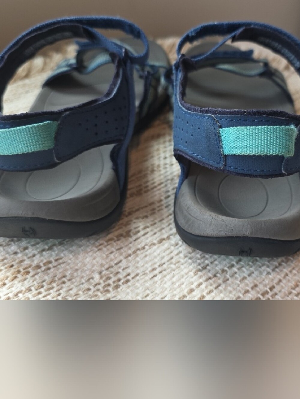 Teva Women Size 9 Verra Antiguous Dark Blue Strap Sport Sandals - Picture 6 of 7